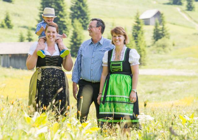 Host family Kuppelhuber-Angerer of the Familotel Kaiserhof in Tyrol