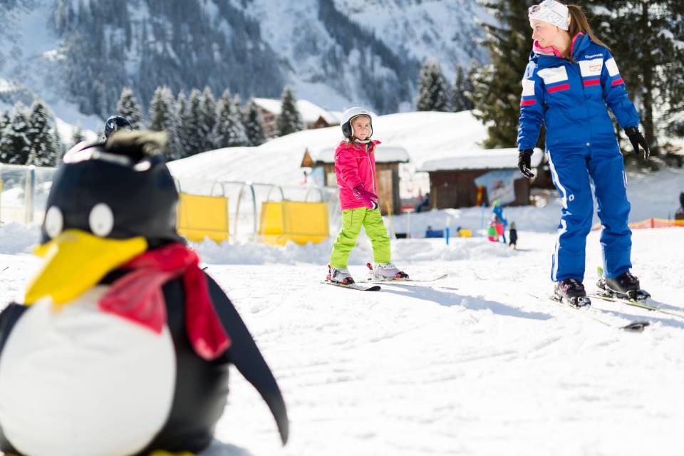 Children's ski school in Berwang, Tyrol