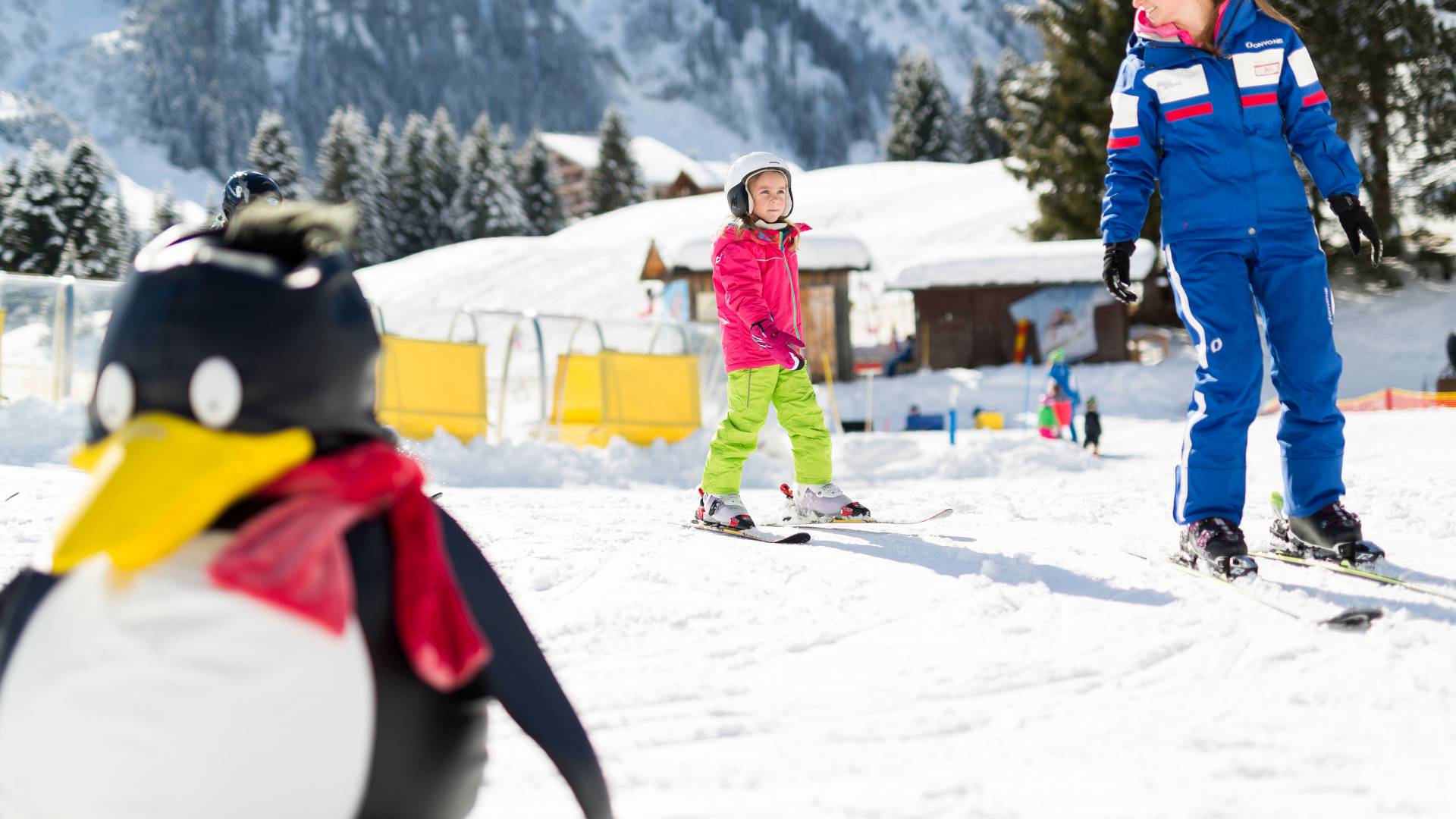 Children's ski school in Berwang, Tyrol