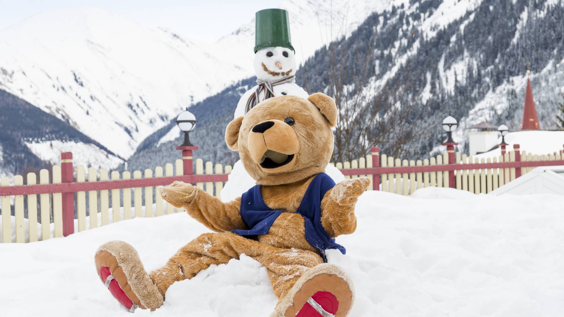 The mascot Bärtram from Kaishof